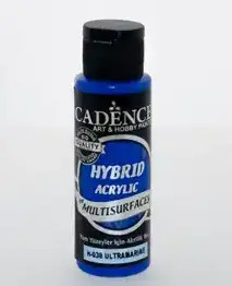 12578_image_ed22e851fe01eae2.jpg Cadence Hybrid Acrylic for Multisurfaces Semi Matt - H-038, Ultramarin Blue 70ml