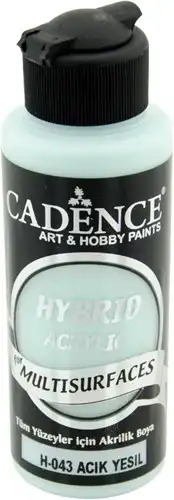 12580_image_c4dc6cc85971e379.jpg Cadence Hybrid Acrylic for Multisurfaces Semi Matt - H-043, Light Green 70ml