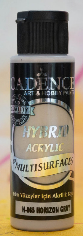12595_image_28635e56927c0b01.jpg Cadence Hybrid Acrylic for Multisurfaces Semi Matt - H-065, Horizon Gray 70ml