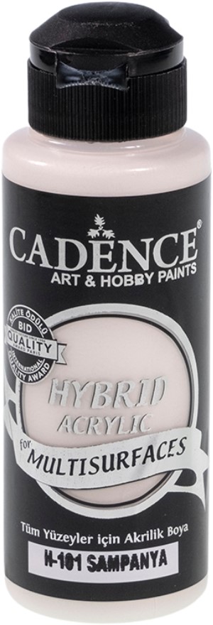 12605_image_de493d9d2c8f52e1.jpg Cadence Hybrid Acrylic for Multisurfaces Semi Matt - H-101, Champaigne 70ml