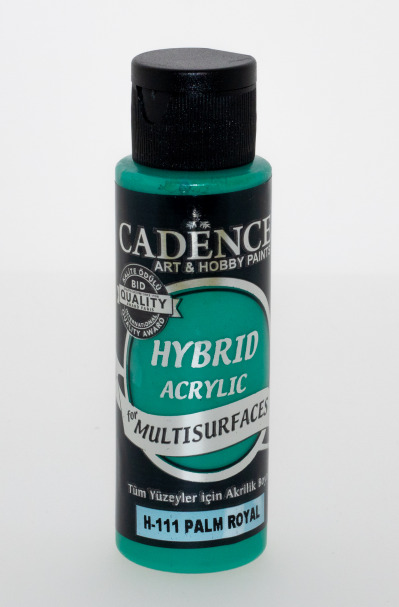 12609_image_e95403580c815a58.jpg Cadence Hybrid Acrylic for Multisurfaces Semi Matt - H-111, Palm Royal 70ml