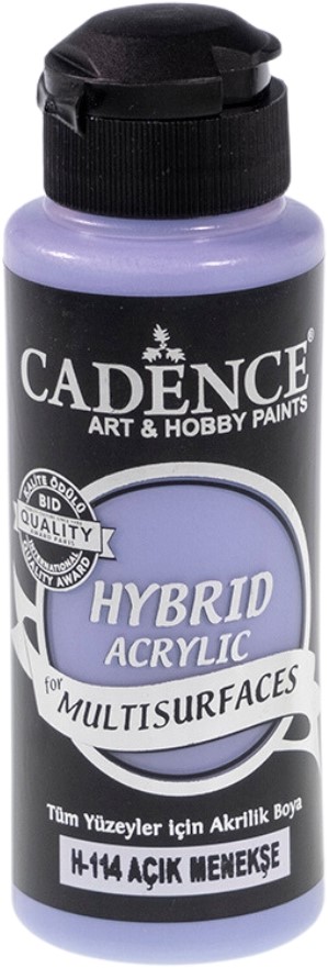 12612_image_fda6e82cc7798137.jpg Cadence Hybrid Acrylic for Multisurfaces Semi Matt - H-114, Light Violet 70ml