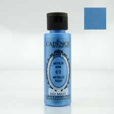 12636_image_abc3028cb3ef7574.jpg Cadence Metallic Paint - 203 Blue, 70ml