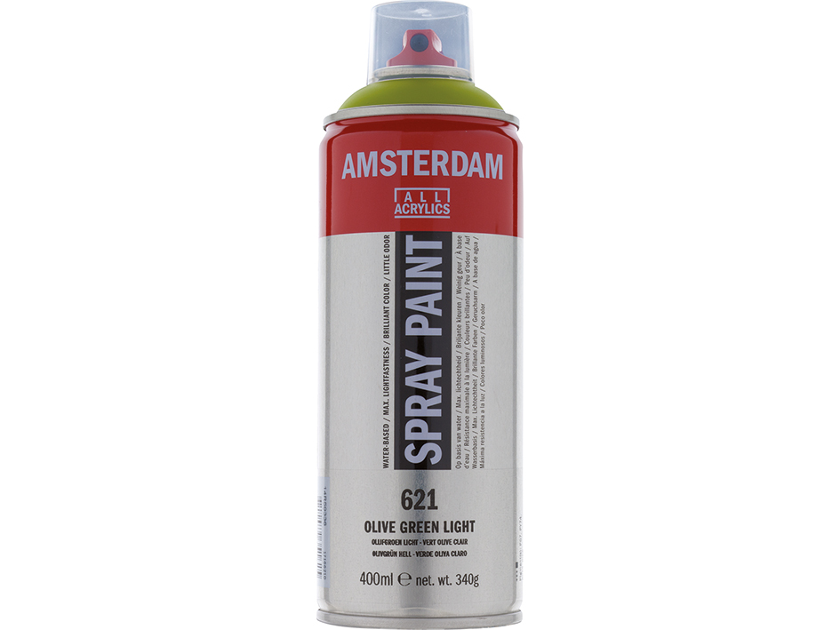 Amsterdam Spray 400ml - 621 Olive green light - Bilde 1