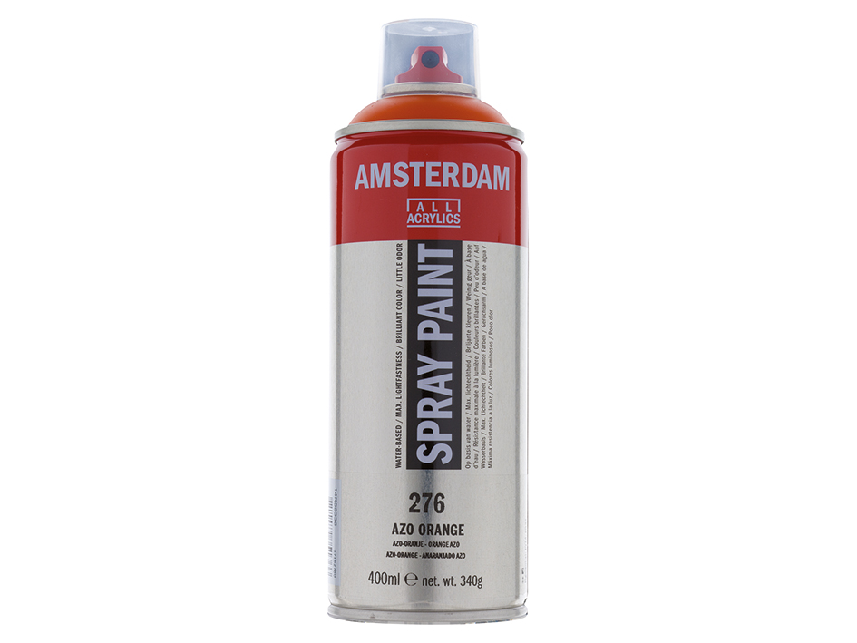 Amsterdam Spray 400ml – 276 Azo Orange - Bilde 1