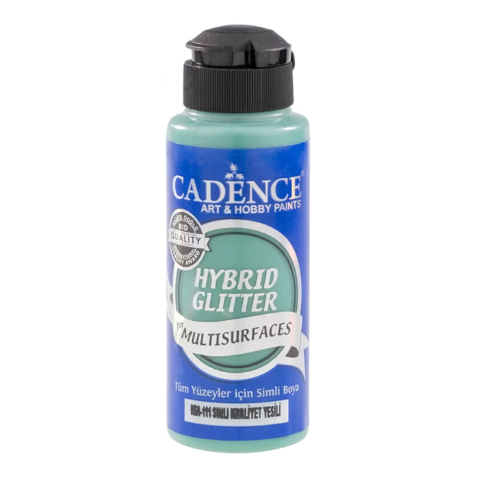 Cadence Hybrid Glitter - Gold - Paint For Multisurfaces - HSA-111 Palm Royal 120ml - Bilde 1