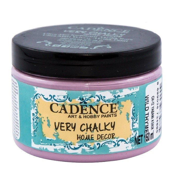 Cadence Very Chalky Home Decor Ultra Matt Velvety Acrylic Paint - CH-12 Wild Thyme, 150ml - Bilde 1