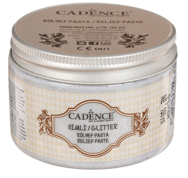 12740_image_8dd7f87bb30f370c.jpg Cadence Glitter Relief paste - 5835 Silver