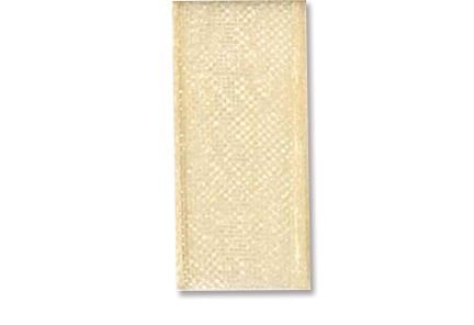 Organza bånd 15mm – 10 Krem – 10m