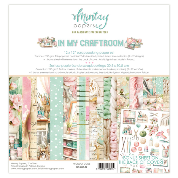 12974_image_dd8fbfe4e56e6b6b.jpg Mintay - In My Craftroom 07 12x12 Blokk