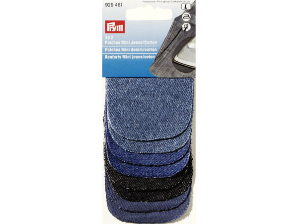 Prym Strykelapp Jeans/Denim mini – 4x2stk