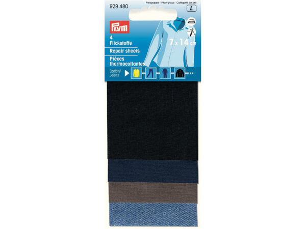 Prym Strykelapp Jeans/Denim mini – 4 ass.farger