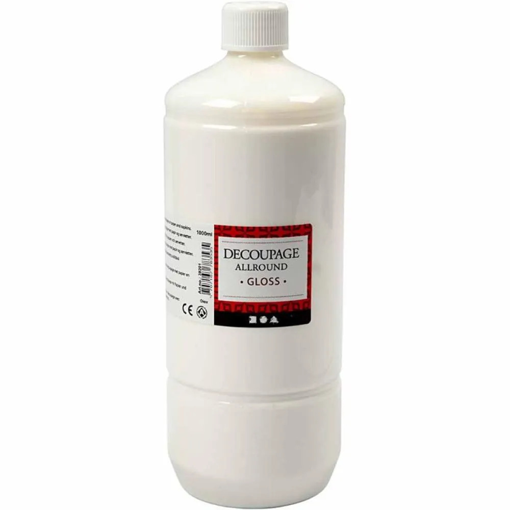 Decoupagelakk 1000 ml, Blank - Bilde 1