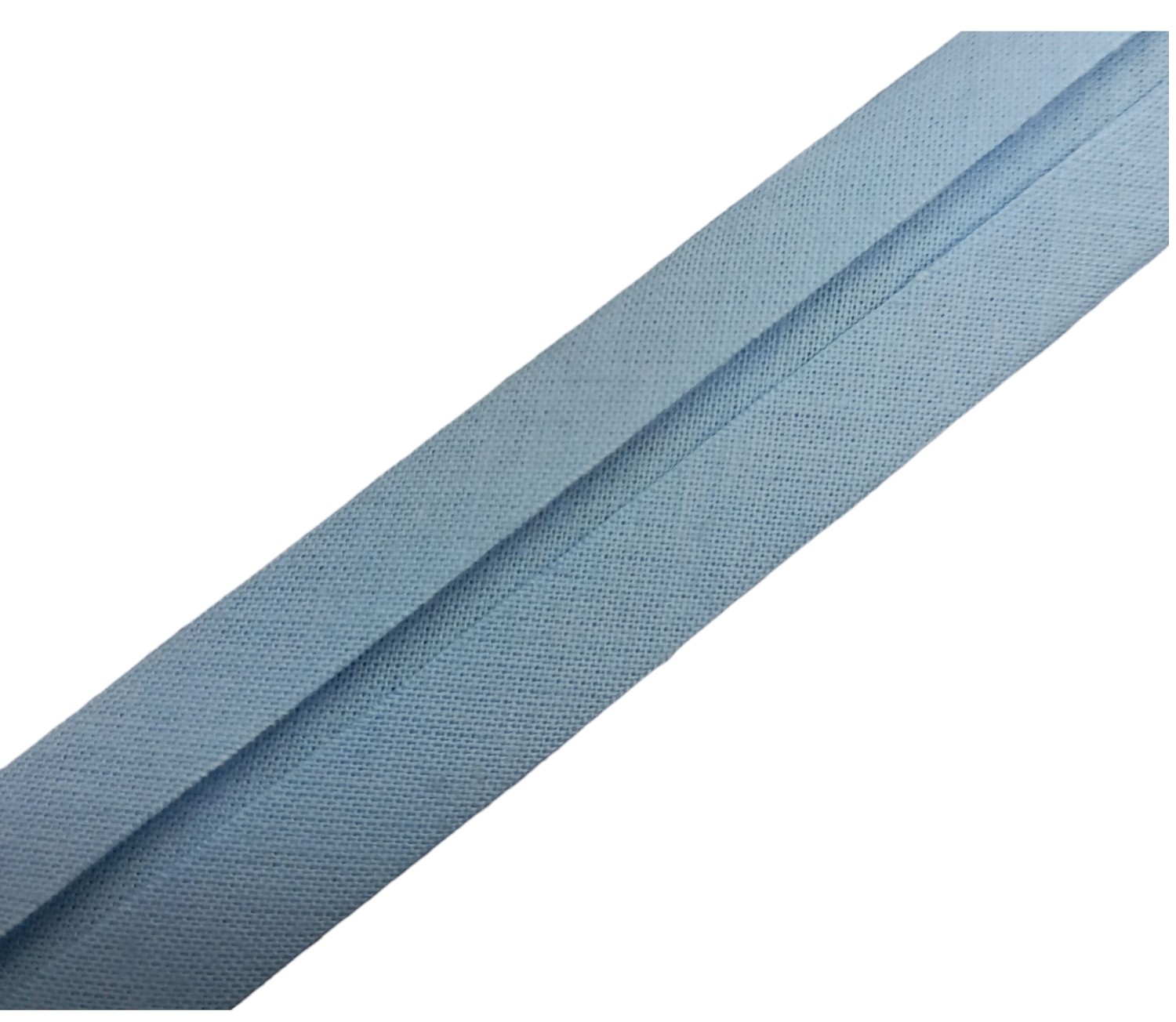 Skråbånd 20mm Lys Blå - Bilde 1