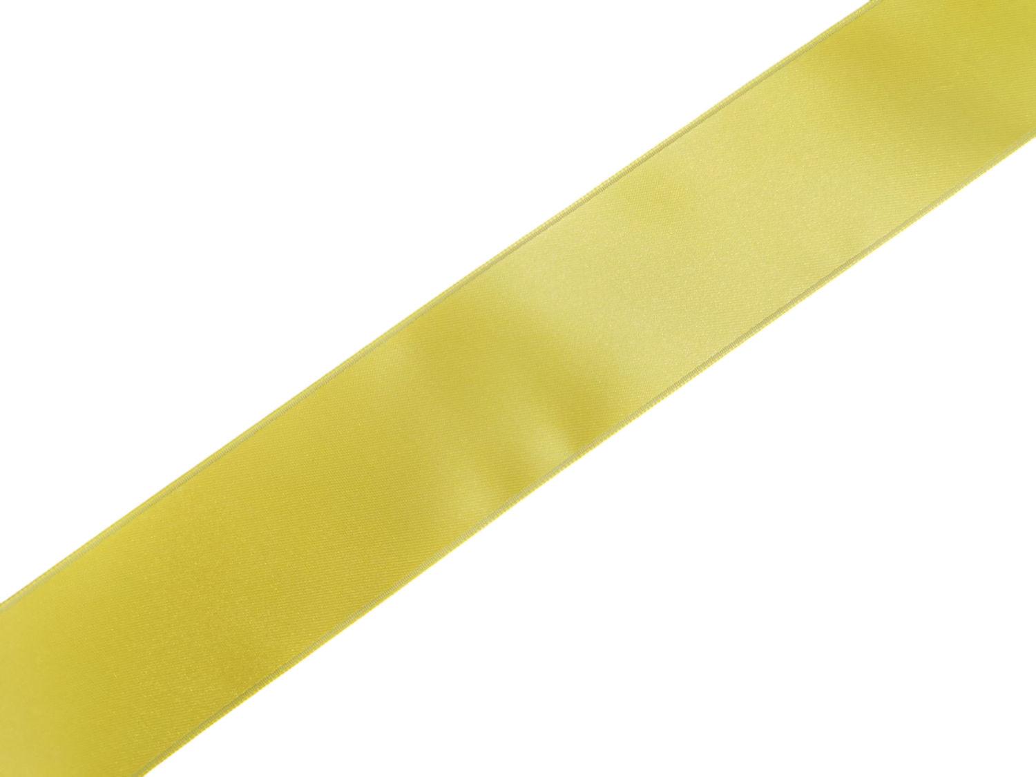 Satin Luxe Double Face 40mm Gul - Bilde 1