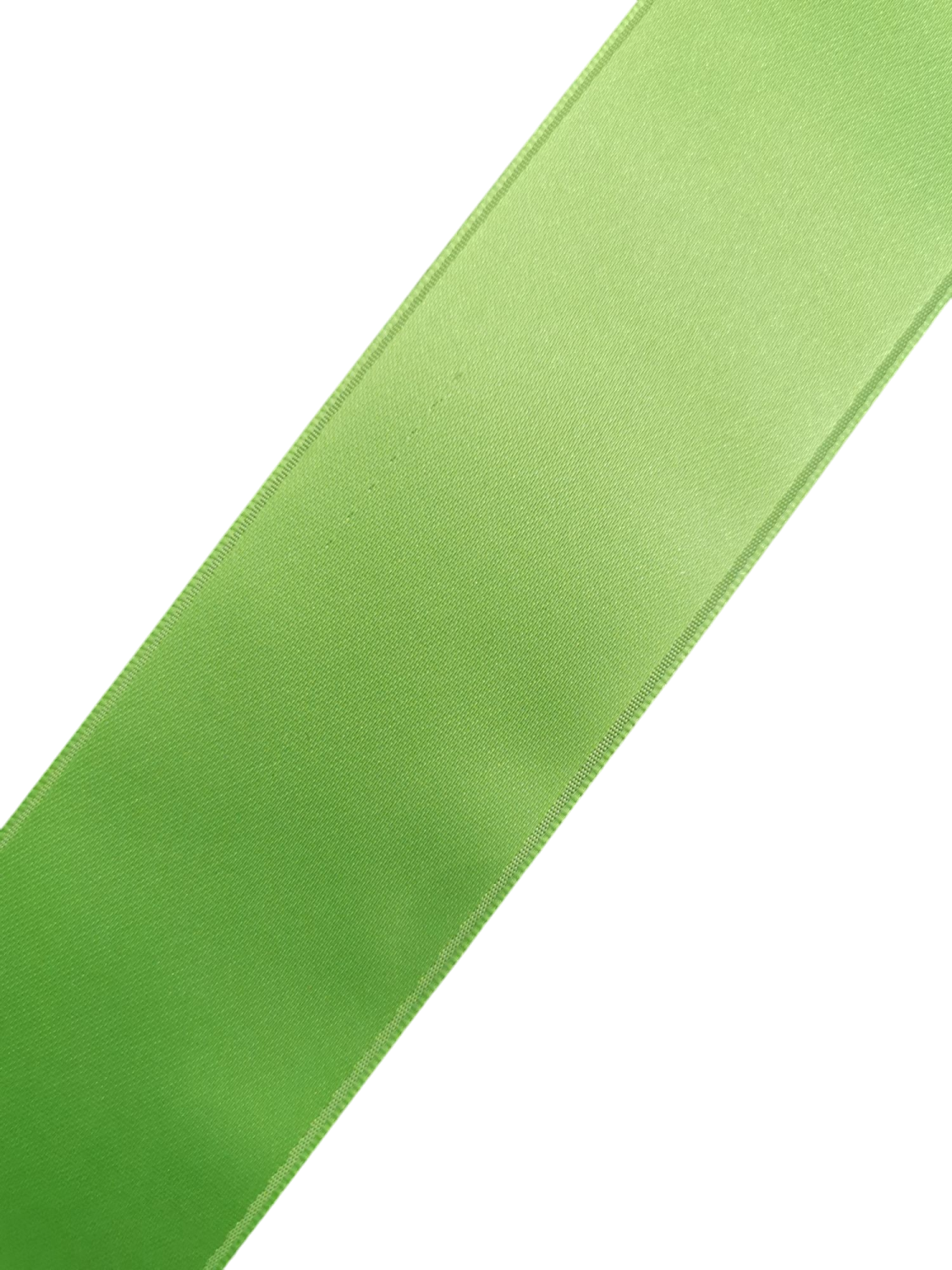 Satin Luxe Double Face 3mm Eple Grønn - Bilde 1