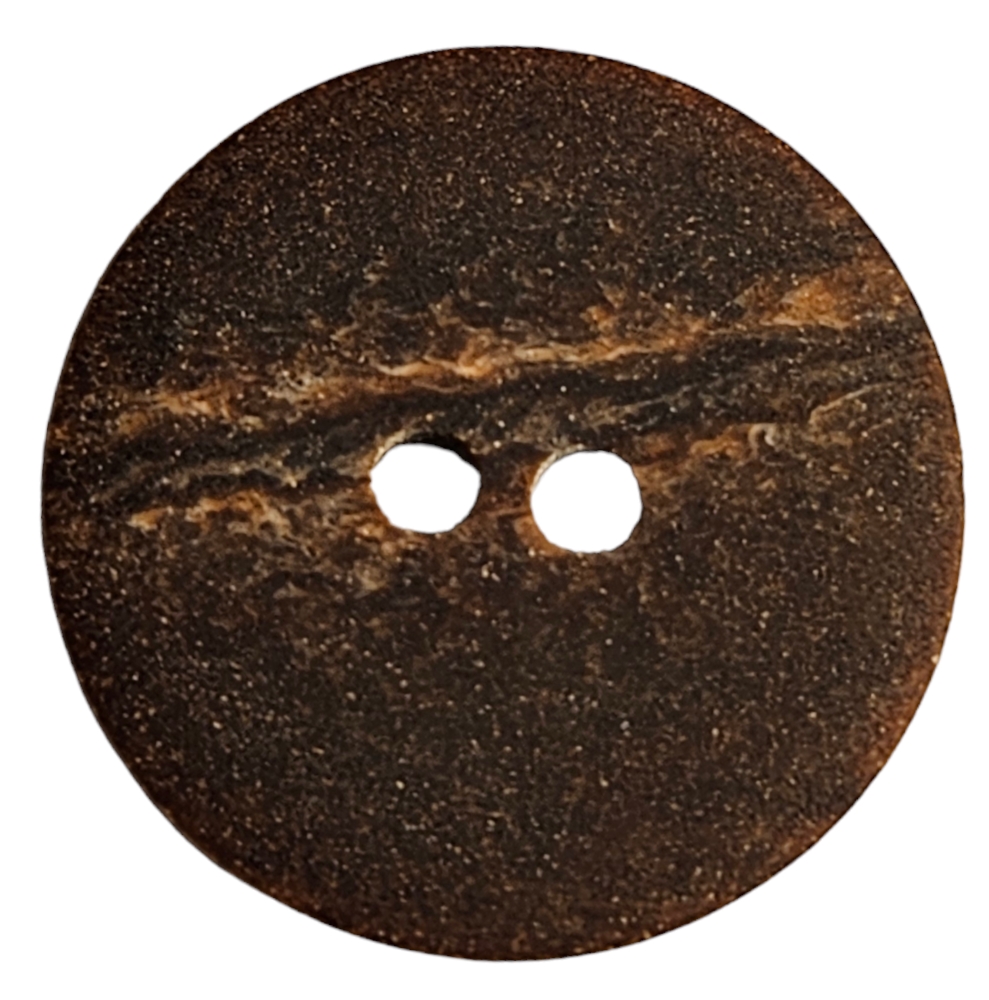 Knapp, 2 hulls 20mm Brun - Bilde 1