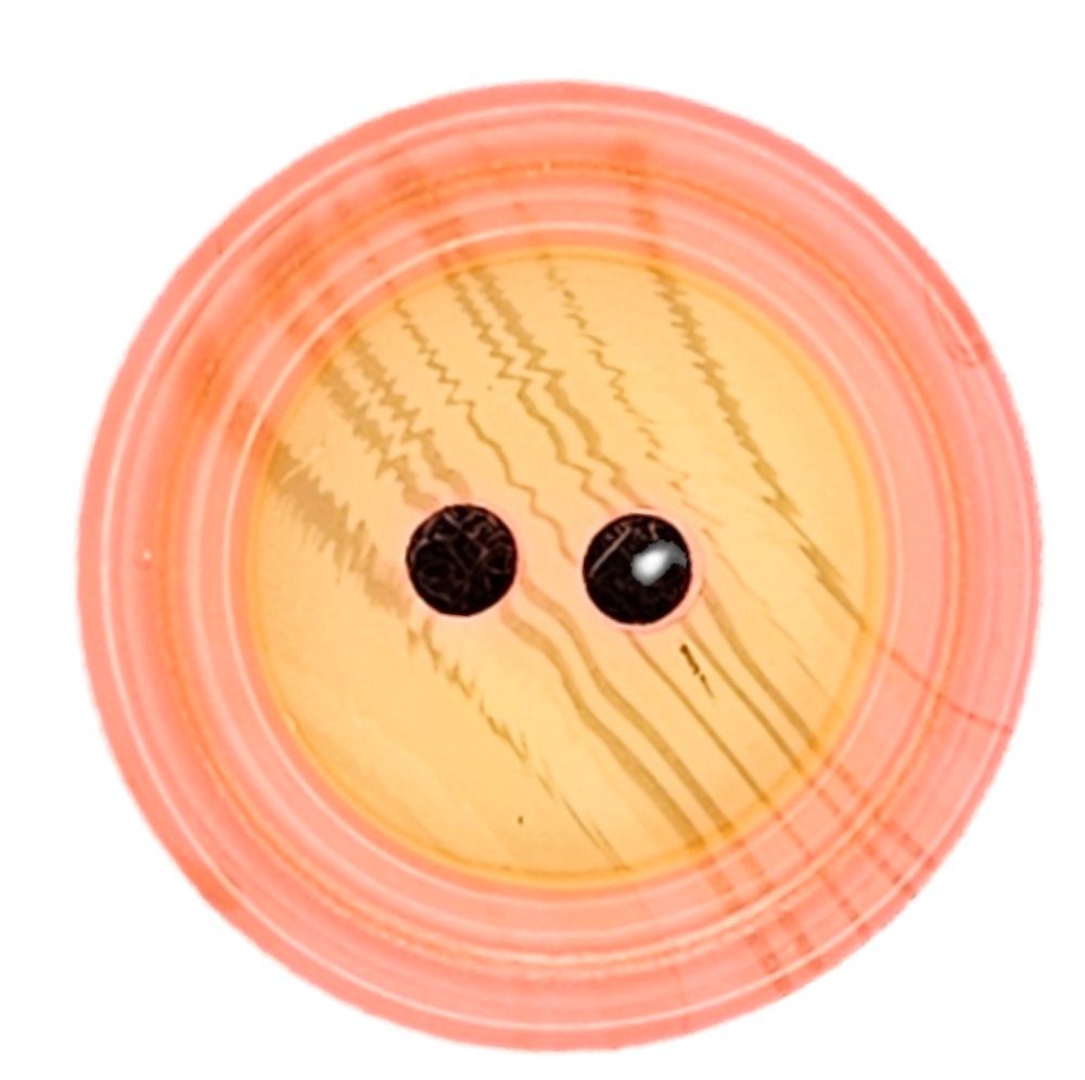 Knapp, 2 hulls 20mm Rosa - Bilde 1