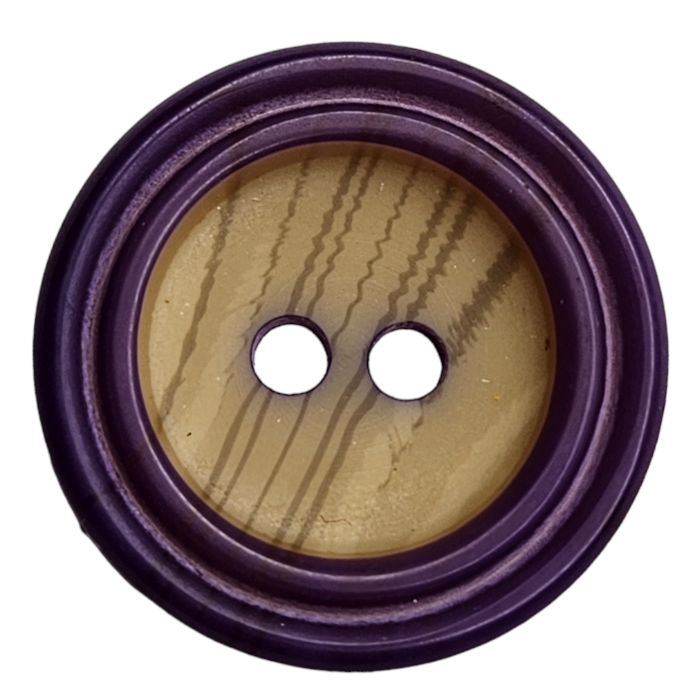 Knapp, 2 hulls 20mm Lilla - Bilde 1