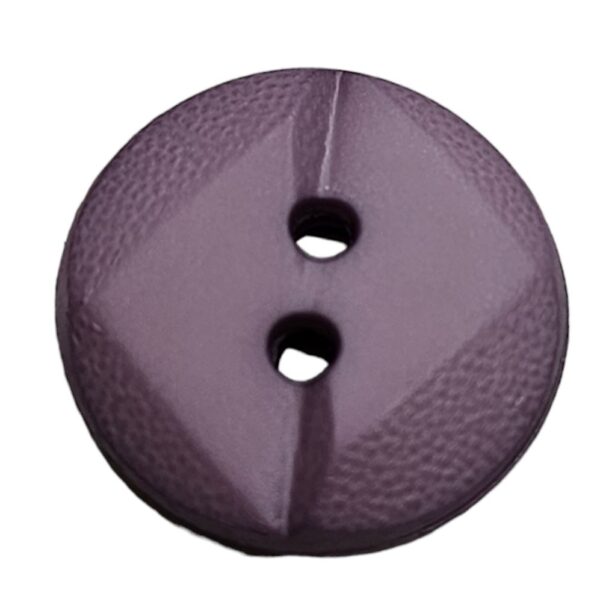 Knapp, 2 hulls, 14mm, Lilla