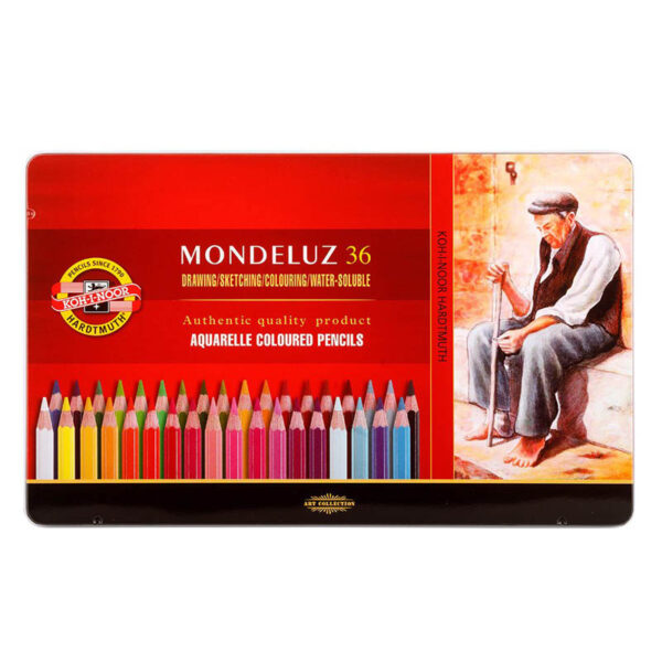 Koh-i-Noor Mondeluz Akvarellblyant Sett – 36stk