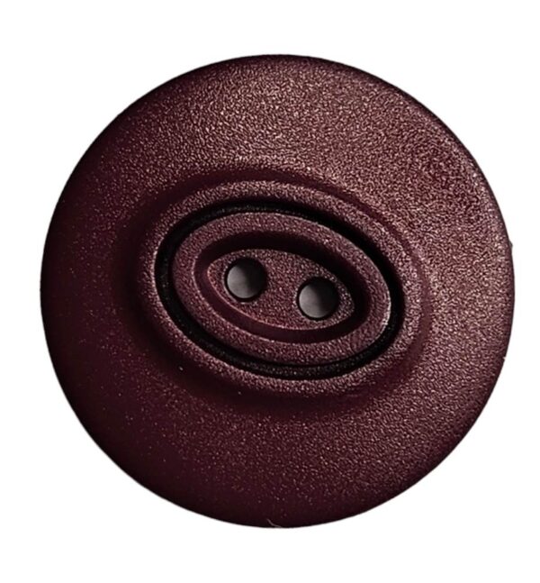 Knapp, 2 hulls, 20mm Vinrød