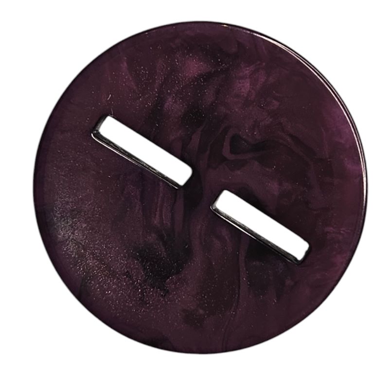 Knapp 2 hulls 21mm Mørkelilla - Bilde 1