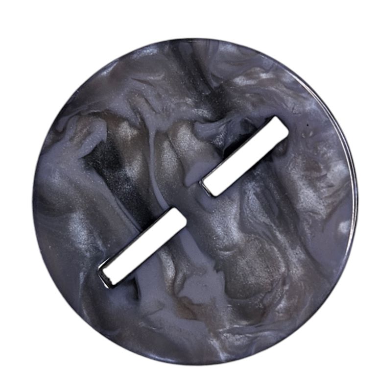 Knapp 2 hulls 21mm Lyseblå - Bilde 1