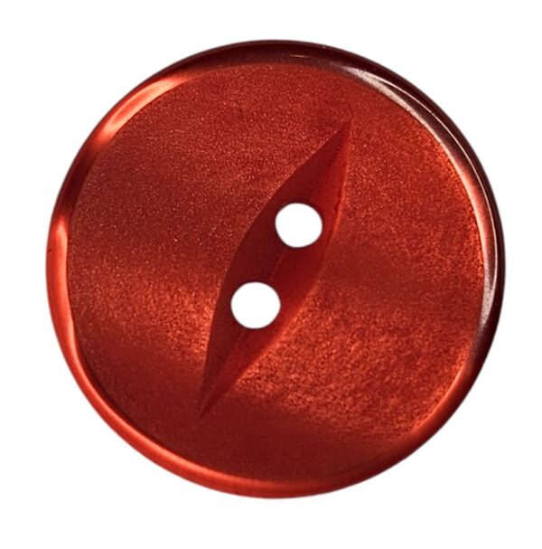 Knapp  2 hulls, 20mm Rød