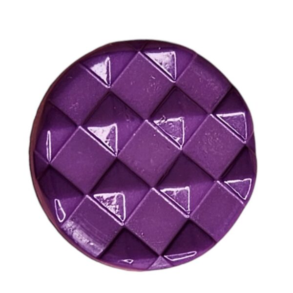 Knapp m/øye 15mm  Lilla