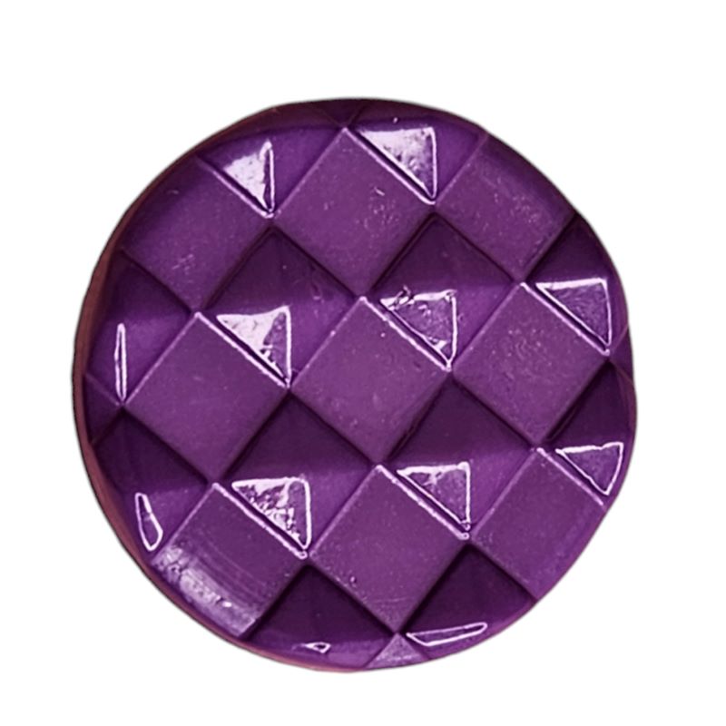 Knapp m/øye 15mm  Lilla - Bilde 1