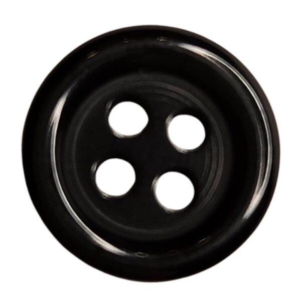 Knapp 4 hulls 11mm Sort