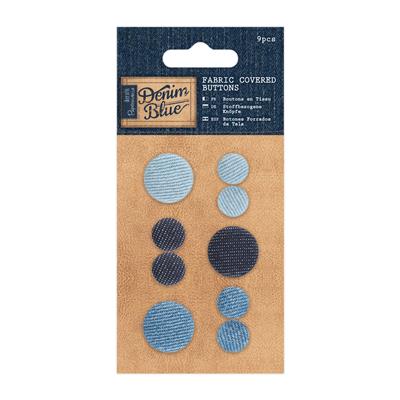13474_image_b62ef4f7c2b3434b.jpg Fabric Covered Buttons (9 stk) - Denim Blue