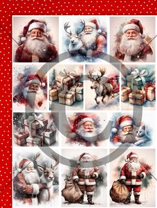 13566_image_5f94dcbff634e4c2.jpg Papirdesign Motivark-Julenissen