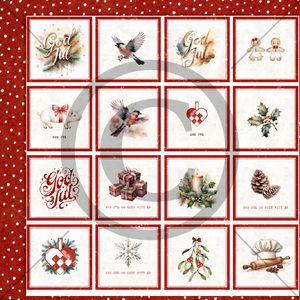 Papirdesign Vintertid-Juleminne