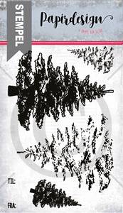 Papirdesign Stempel Juletre