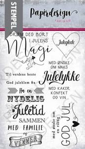 Papirdesign Stempel Julens magi