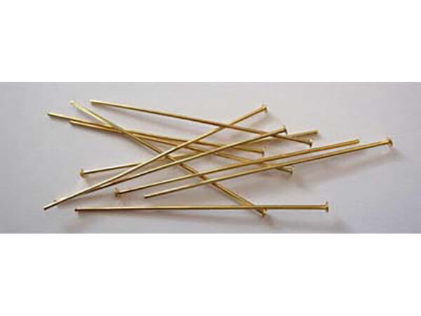 T-pin – 45mm 50 stk – Gullfarget