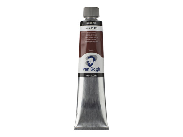 Van Gogh Olje 200ml – 411 Burnt sienna