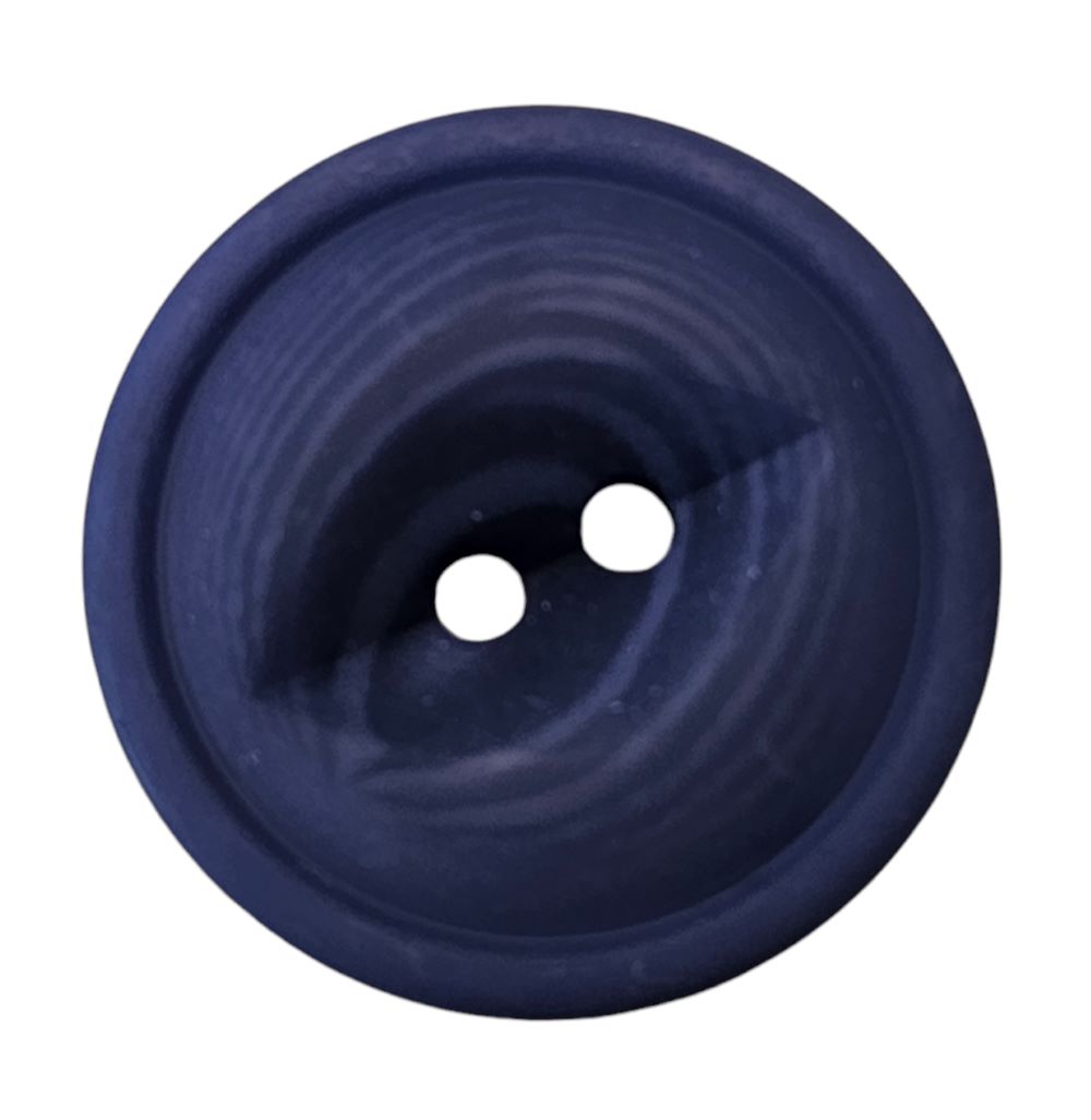 Knapp 2 hulls 25mm Blå - Bilde 1