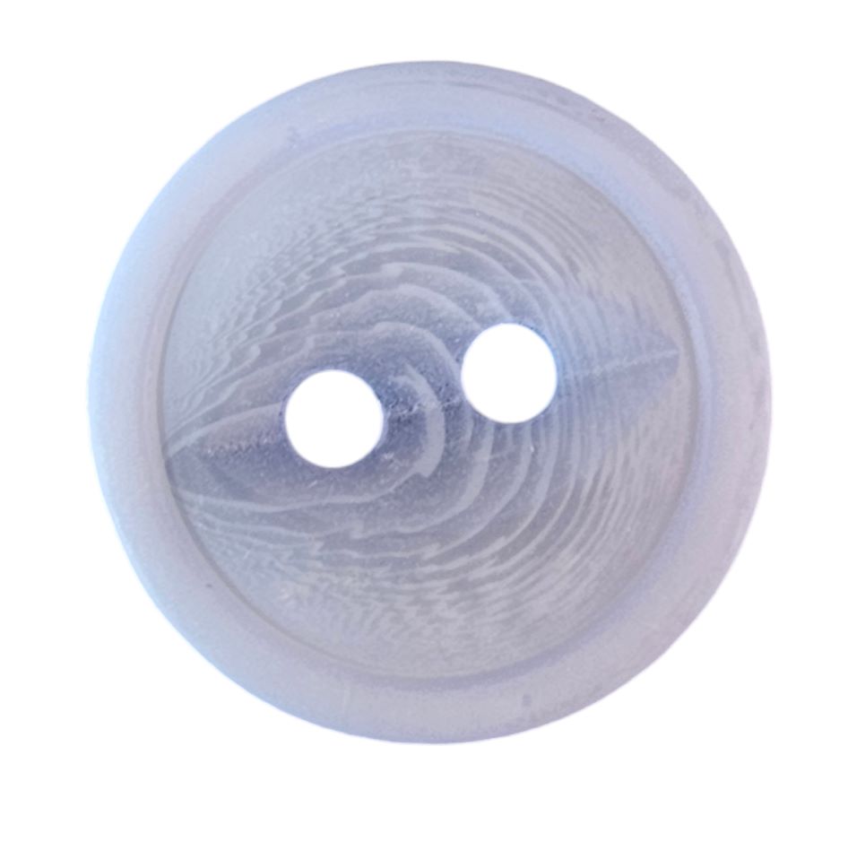 Knapp 2 hulls 15mm, Ml.Blå - Bilde 1