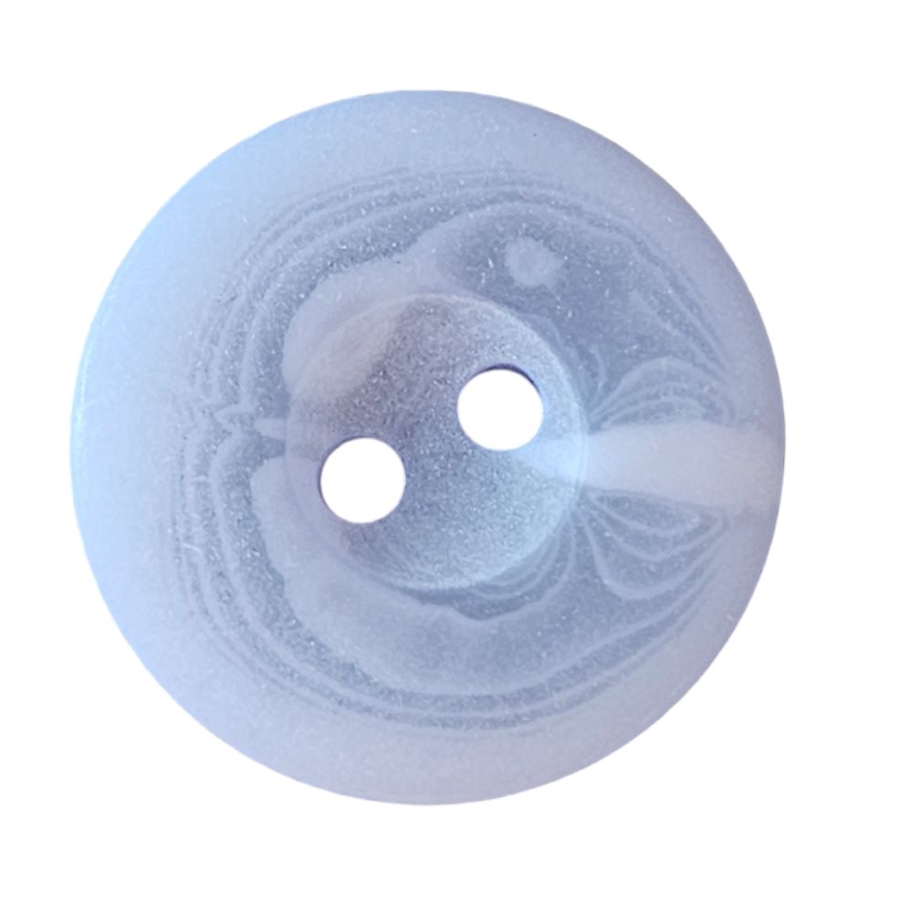 Knapp 2 hulls 20mm, Blå - Bilde 1