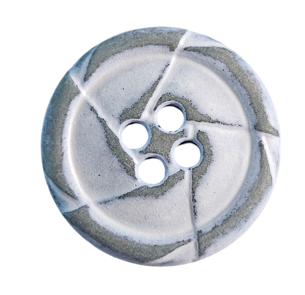 Knapp 4 hulls 18mm, Ml.Blå - Bilde 1