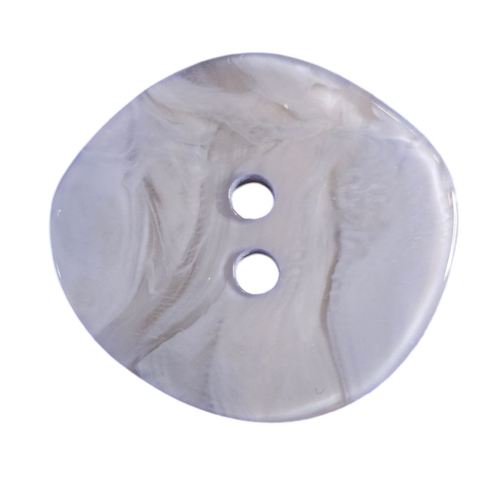 Knapp 2 hulls 22mm Blå - Bilde 1