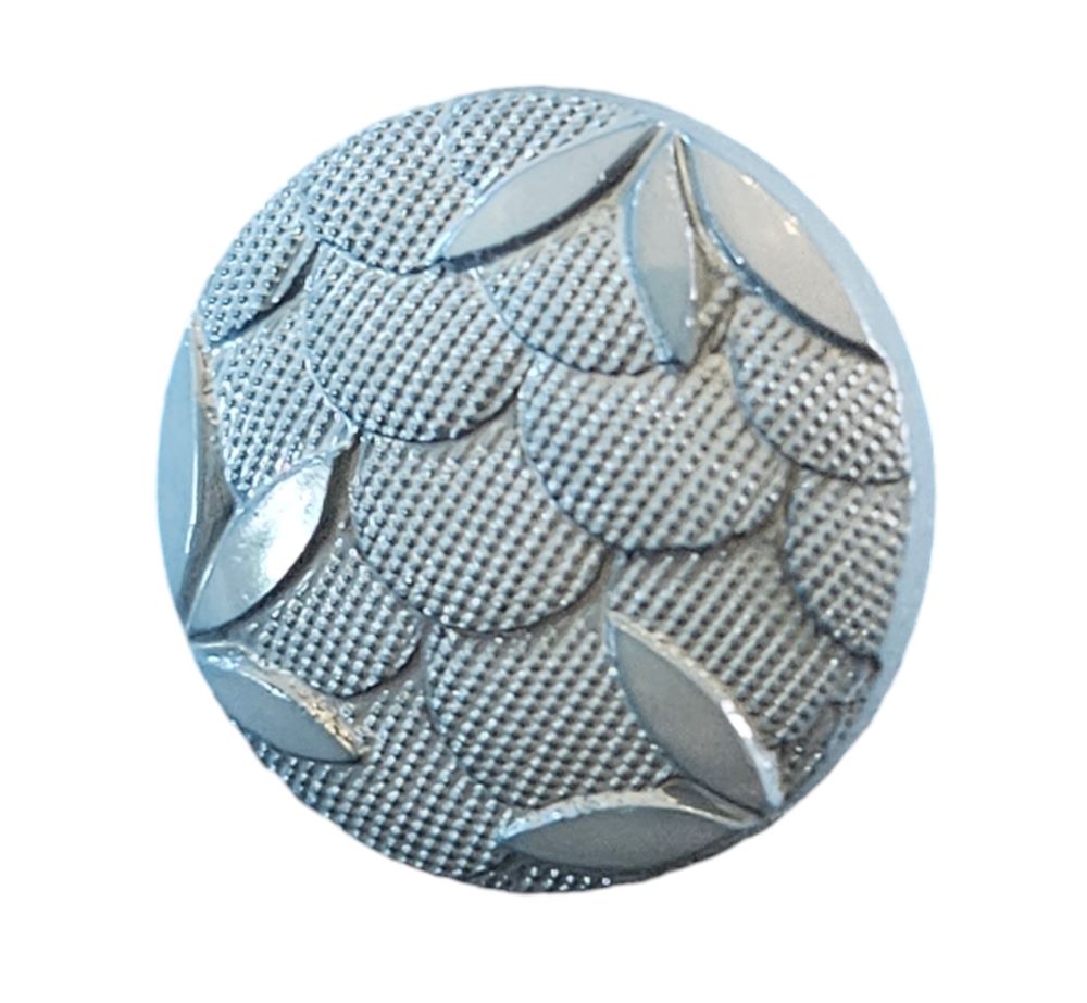 Knapp m/øye 13mm Blågrå - Bilde 1