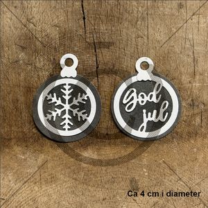 Papirdesign Dies- Små julekuler