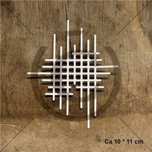 Papirdesign Dies- Rutemønster 3