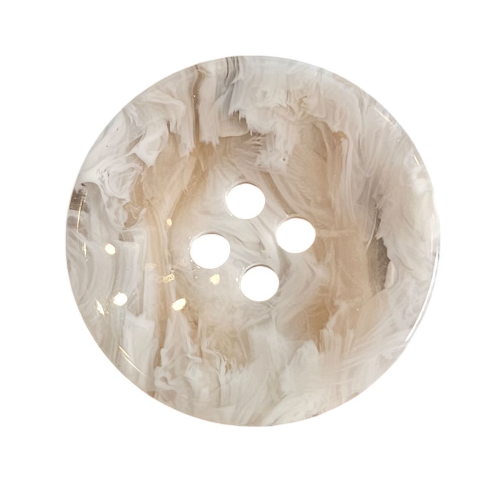 Knapp 4 hulls 25mm Marmorert - Bilde 1