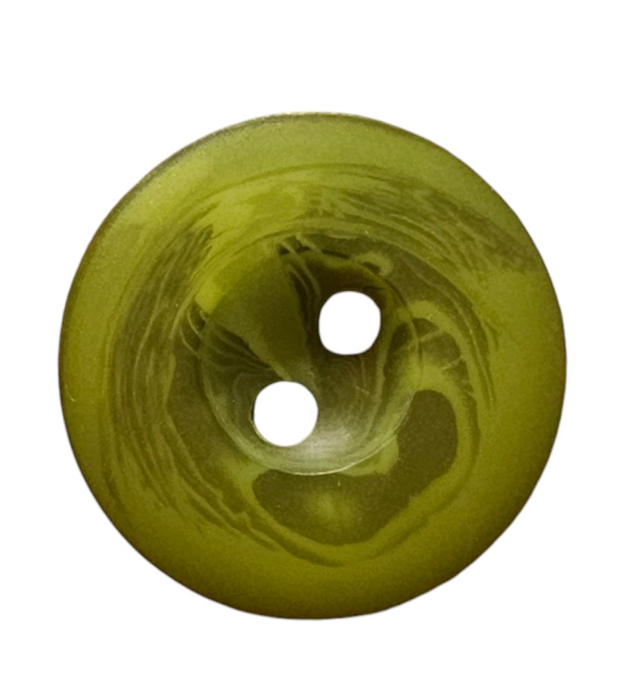 Knapp 2 hulls 23mm Grønn - Bilde 1