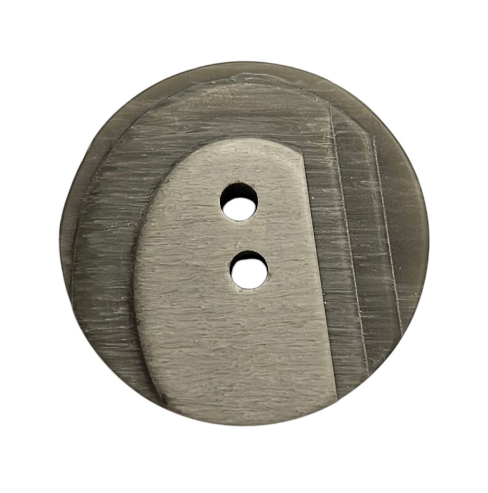 Knapp 2 hulls 23mm Grå - Bilde 1